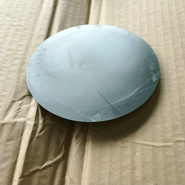 加工實例：泰州晨虹CHSX5620-XW數(shù)控金剛石線雙絲筒機(jī)床切割直徑100mm碳化硅效果